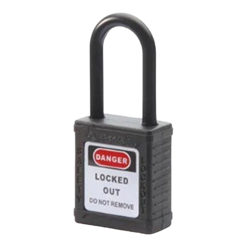 Safe Lock BD-G15 İzole Güvenlik Kilidi 38Mm (Siyah)