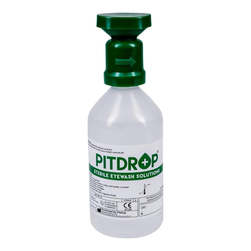 Pitdrop PD110 500Ml Nacl Göz Solüsyonu (Yeşil Kapak)