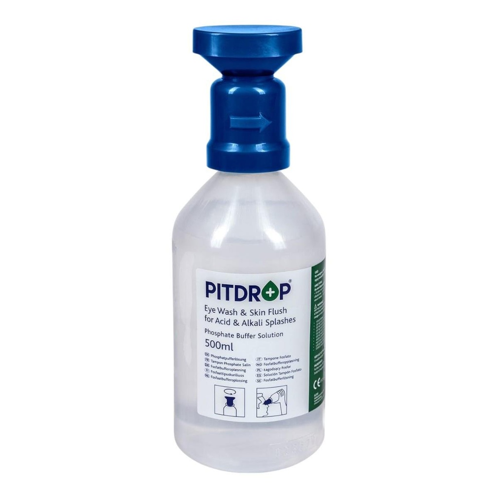 Pitdrop PH074 500Ml Kimyasal Göz Solüsyonu (Mavi Kapak)