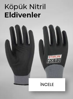 Köpük Nitril Eldivenler
