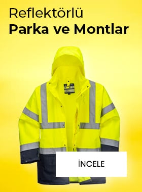 Reflektörlü Parka Ve Montlar