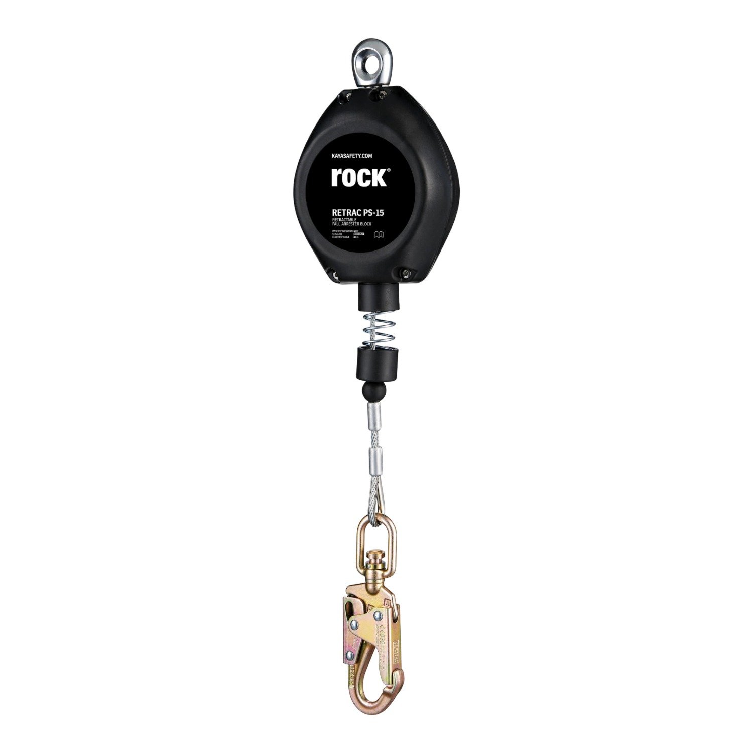 Rock PS15 Retrac 15 Metre Çelik Telli Düşüş Durdurucu