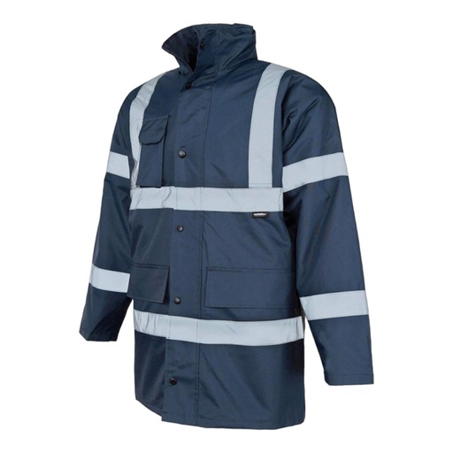 Vizwell WJK01 Oxford Reflektörlü Parka (Lacivert)