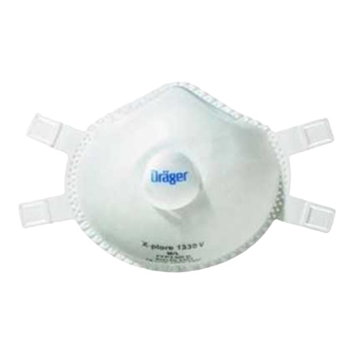 Drager 1330 FFP3 Ventilli 39 51 217 Toz Maskesi