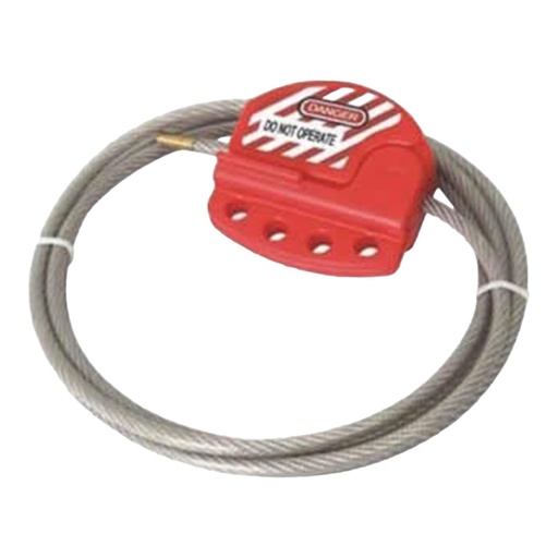Safe Lock BD-L31 Vidalı Halatlı Kilit 1,5Mt 4Mm