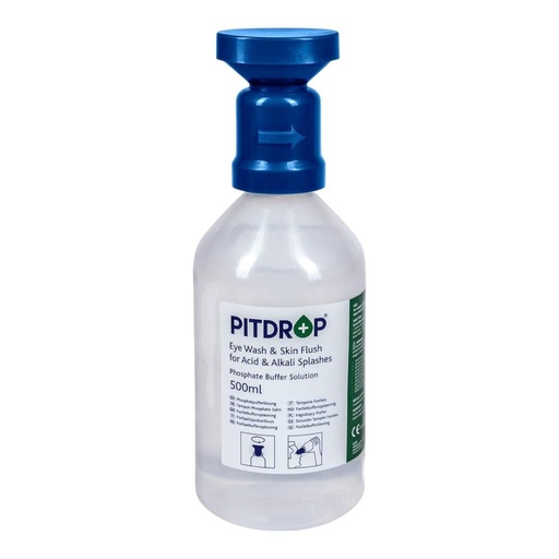Pitdrop PH074 500Ml Kimyasal Göz Solüsyonu (Mavi Kapak)