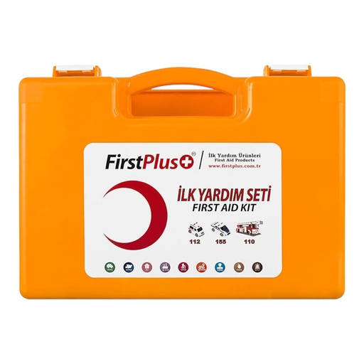 First Plus FP04-101 (Duvara Monte) İlk Yardım Seti (Turuncu)
