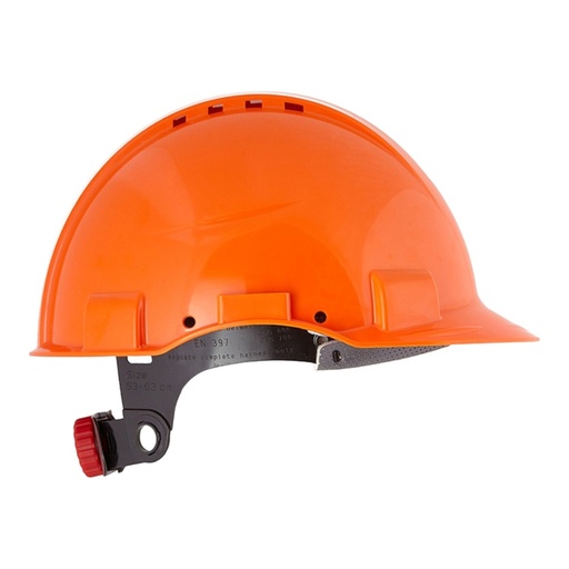 BBU CNG 600 Enseden Ayarlı ABS Baret (Turuncu)