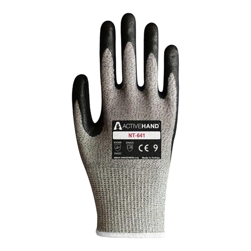 Activehand NT 641 Köpük Nitril Kaplı Kesilme Dirençli Eldiven