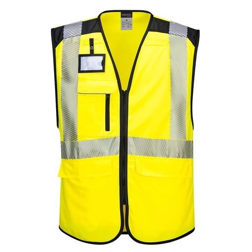 Portwest PW309 Hi-Vis Yönetici Yeleği (Sarı)